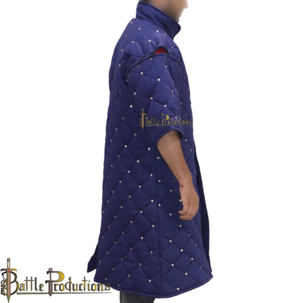 Medieval Gambeson Full-Length Padded Armor Jacket - Image 6
