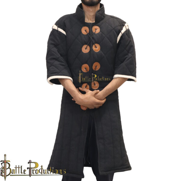 Medieval Gambeson Coat Aketon Jacket - Image 3
