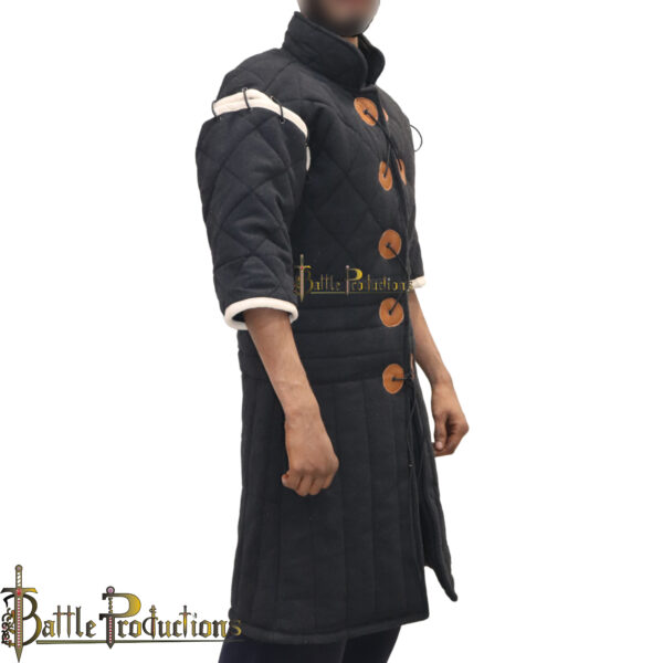 Medieval Gambeson Coat Aketon Jacket - Image 5