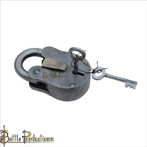 Medieval Iron Padlock - Image 3