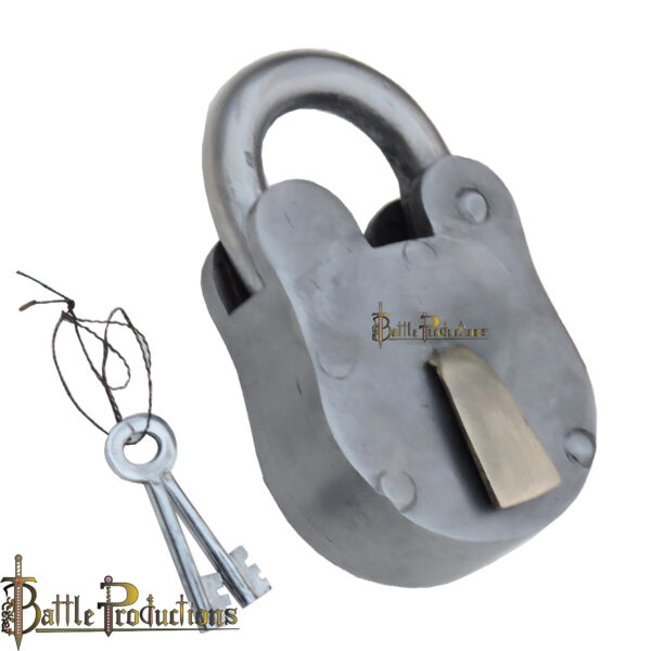 Medieval Iron Padlock