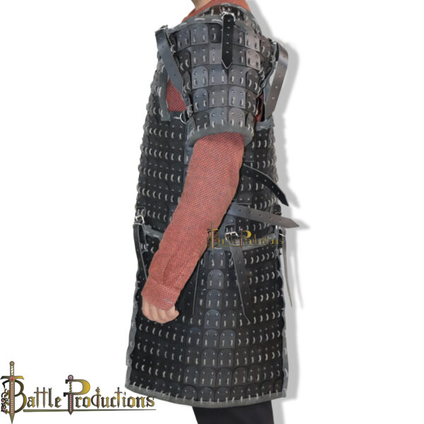 Viking Lamellar Armour U-Shape Scales (Black) - Image 4