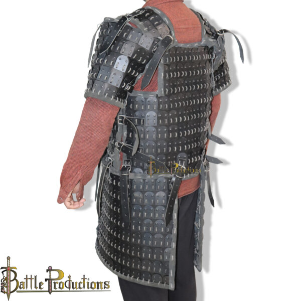 Viking Lamellar Armour U-Shape Scales (Black) - Image 5