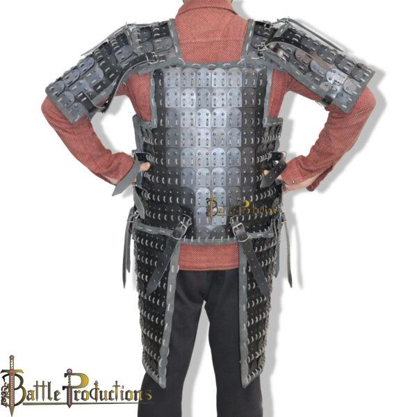 Viking Lamellar Armour U-Shape Scales (Black) - Image 6