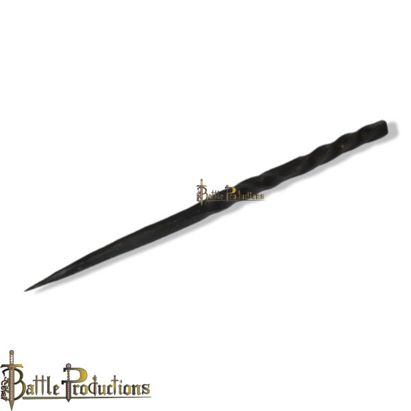 Hand-Forged Twisted Iron Hair Stick - Image 3