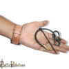 Medieval Style Hand Forged Iron Cloak Pin - Image 3